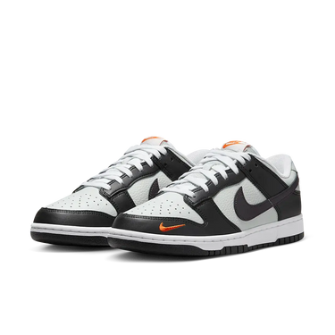 Nike Dunk Low Black Total Orange Mini Swoosh Next Step