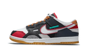 Nike Dunk Low Scrap Black Grey University Red