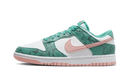 Nike Dunk Low Snakeskin Washed Teal Bleached Coral