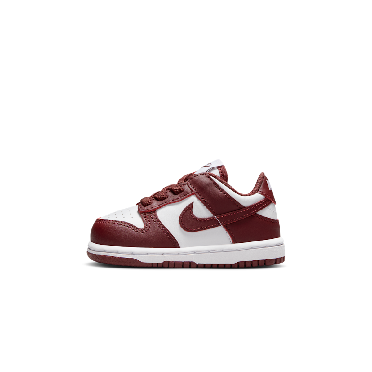 Nike Dunk Low White Gym Red Redwood (TD)
