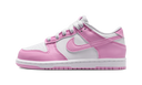 Nike Dunk Low White/White/White/Pink Rise