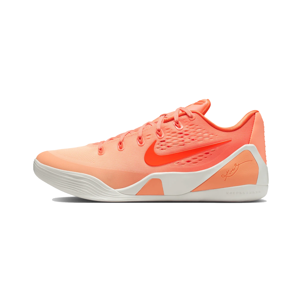 Nike Kobe 9 Low Protro Orange Frost Brilliant Orange Summit White Ice Peach