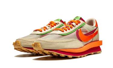 Nike LD Waffle Sacai Clot Net Orange Blaze Next Step