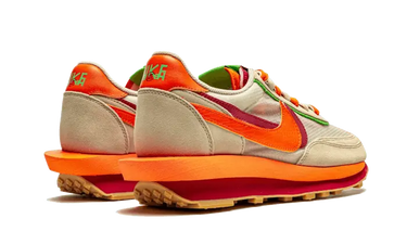 Nike LD Waffle Sacai Clot Net Orange Blaze