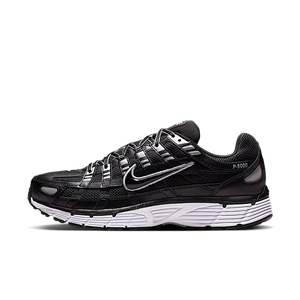 Nike P-6000 Black White Metallic Silver