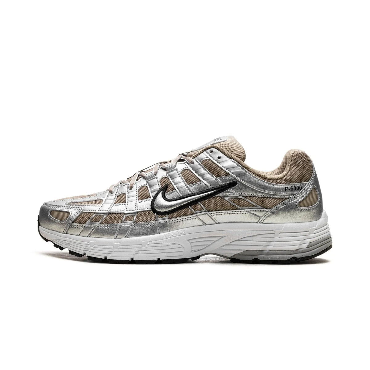 Nike P-6000 Khaki Metallic Silver