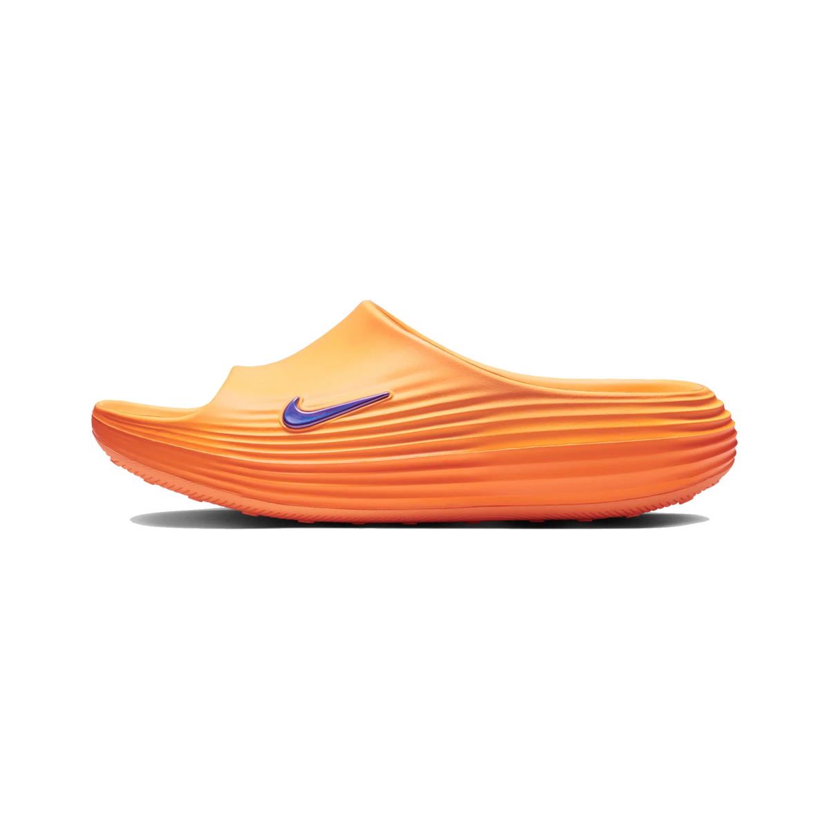 Nike ReactX Rejuven8 Slide Citron Pulse Laser Orange Volt Ice