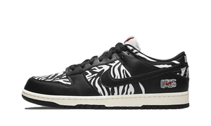 Nike SB Dunk Low Quartersnacks Zebra