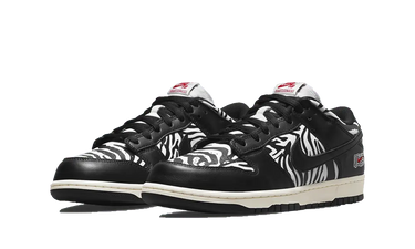 Nike SB Dunk Low Quartersnacks Zebra