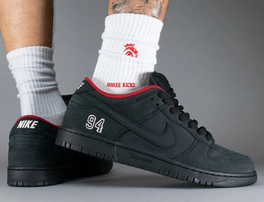 Nike SB Dunk Low Supreme 94 Black Next Step