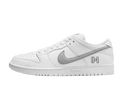 Nike SB Dunk Low Supreme 94 White Metallic Silver