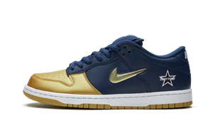 Nike SB Dunk Low Supreme Jewel Swoosh Gold