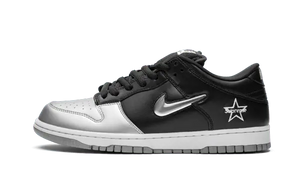 Nike SB Dunk Low Supreme Jewel Swoosh Silver