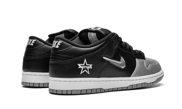 Nike SB Dunk Low Supreme Jewel Swoosh Silver Next Step