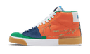 Nike SB Zoom Blazer Mid Edge Safety Orange University Gold