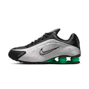 Nike Shox R4 Metallic Silver Green Shock