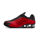 Nike Shox R4 University Red Black Metallic Silver