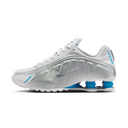 Nike Shox R4 White Blue Hero Silver