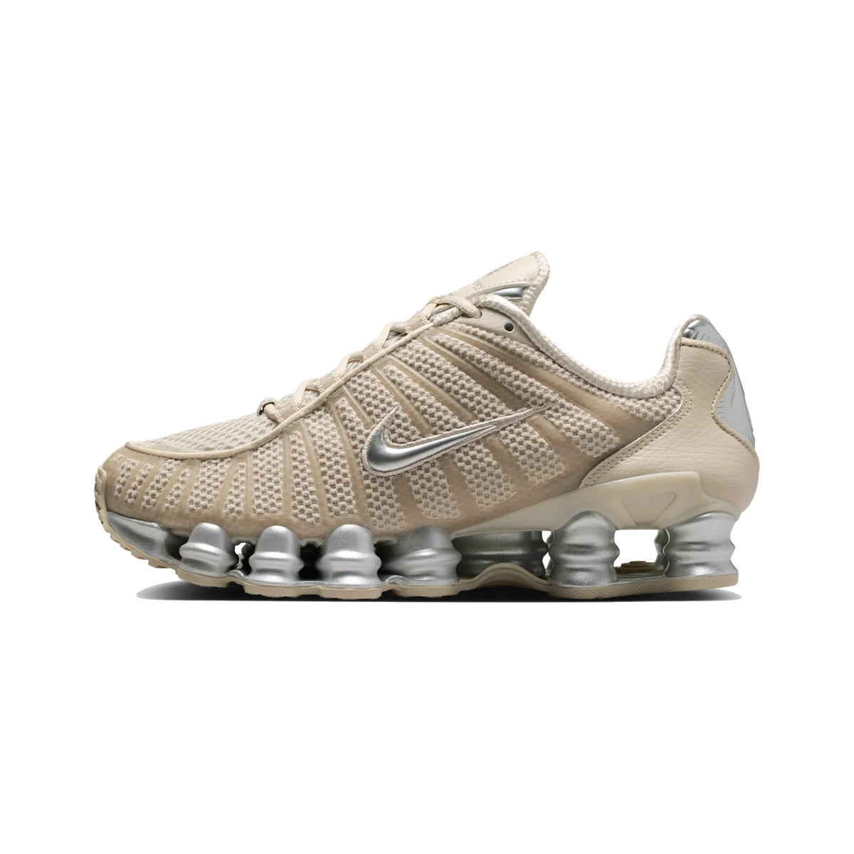 Nike Shox TL Cream Metallic Silver (Women's)
