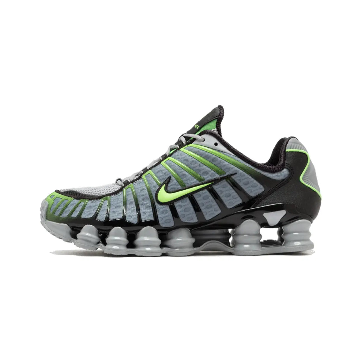 Nike Shox TL Wolf Grey Lime Blast