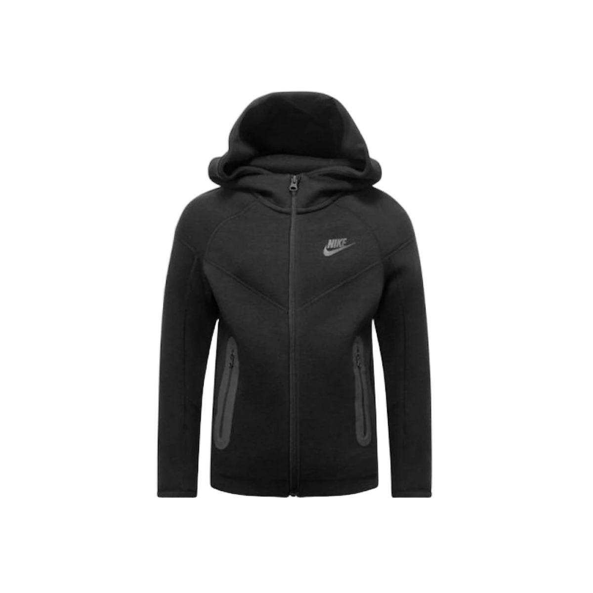 Nike Sportswear Kids' Tech Fleece Full-Zip Hoodie Black/Black