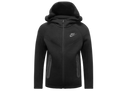 Nike Sportswear Kids' Tech Fleece Full-Zip Hoodie Black/Black