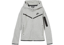 Nike Sportswear Kids' Tech Fleece Full-Zip Hoodie Dark Grey Heather/Black