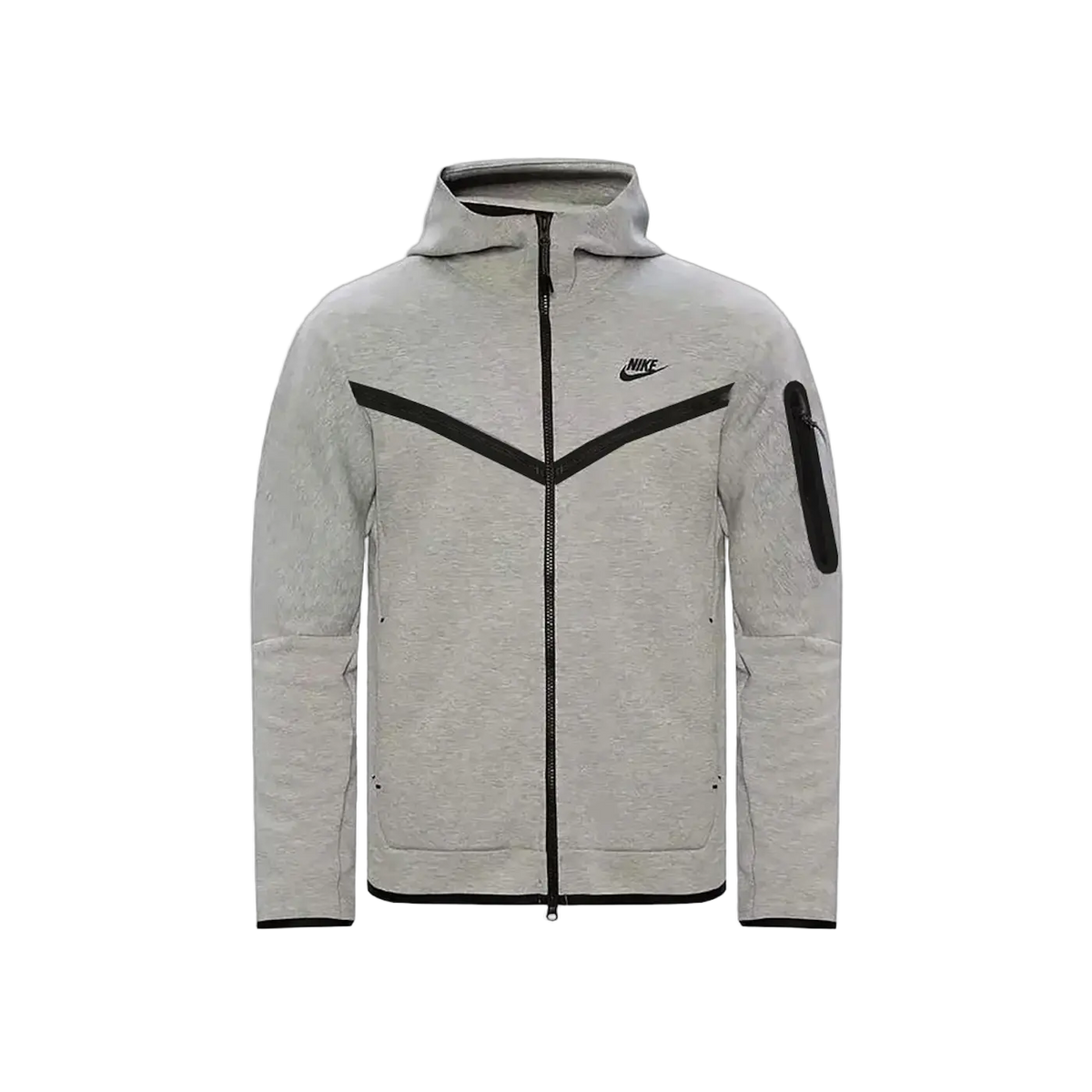 Nike Sportswear Tech Fleece Windrunner Full Zip Hoodie (FW24) Dark Grey Heather/Black