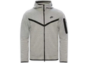 Nike Sportswear Tech Fleece Windrunner Full Zip Hoodie (FW24) Dark Grey Heather/Black