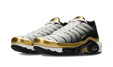 Nike TN Air Max Plus White Metallic Gold Black Next Step