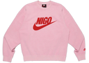 Nike x Nigo NRG Fleece Crew Sweatshirt Pink
