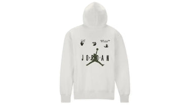 OFF-WHITE x Jordan Hoodie White Next Step