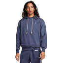 Nike Standard Issue Men's Dri-FIT Pullover Basketball Hoodie Thunder Blue/Pale Ivory