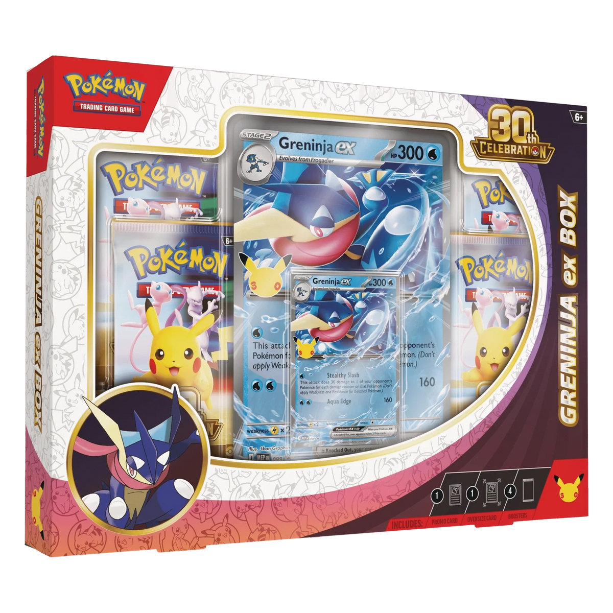 2026 Pokémon Mega Evolution 30th Celebration Greninja ex Box