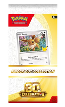2026 Pokémon Mega Evolution 30th Celebration Knock Out Collection