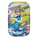 2025 Pokémon Scarlet Violet Prismatic Evolutions Vaporeon Tin