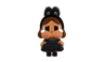 Pop Mart CRYBABY SHINY SHINY Series Plush Doll Black