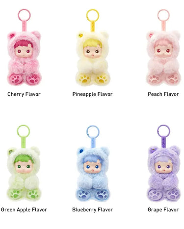 Pop Mart HACIPUPU Gummy Bear Series Vinyl Plush Pendant Next Step