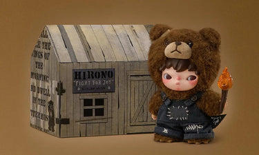 Pop Mart Hirono Living Wild-Fight for Joy Plush Doll Next Step
