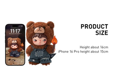 Pop Mart Hirono Living Wild-Fight for Joy Plush Doll Next Step