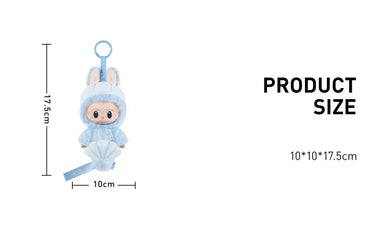 Pop Mart Labubu Hide and Seek In Singapore Series Vinyl Plush Doll Pendant Next Step