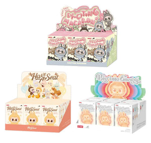 Pop Mart Labubu Macarons, Have A Seat & Big Into Energy Full Set Combo