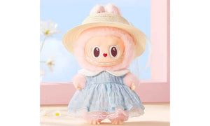 Pop Mart Labubu The Blue Diamon Summer Party Vinyl Plush Doll Pendant