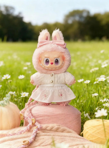 Pop Mart Labubu The Monsters Mokoko Fall into Sweaters Series (Pop Land Exclusive) Vinyl Plush Pendant Next Step