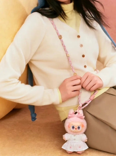 Pop Mart Labubu The Monsters Mokoko Fall into Sweaters Series (Pop Land Exclusive) Vinyl Plush Pendant Next Step