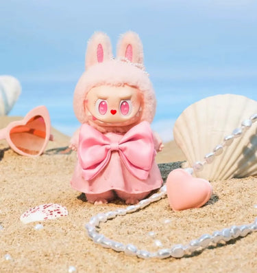 Pop Mart Labubu The Monsters Mokoko Jumping Into Summer Series (Pop Land Exclusive) Vinyl Plush Pendant Next Step