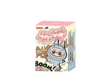 Pop Mart Labubu The Monsters Tasty Macarons Sesame Bean Vinyl Plush Pendant