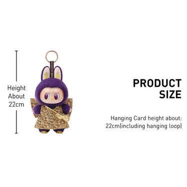 Pop Mart Labubu x Pronounce Wings of Fortune Vinyl Plush Hanging Card