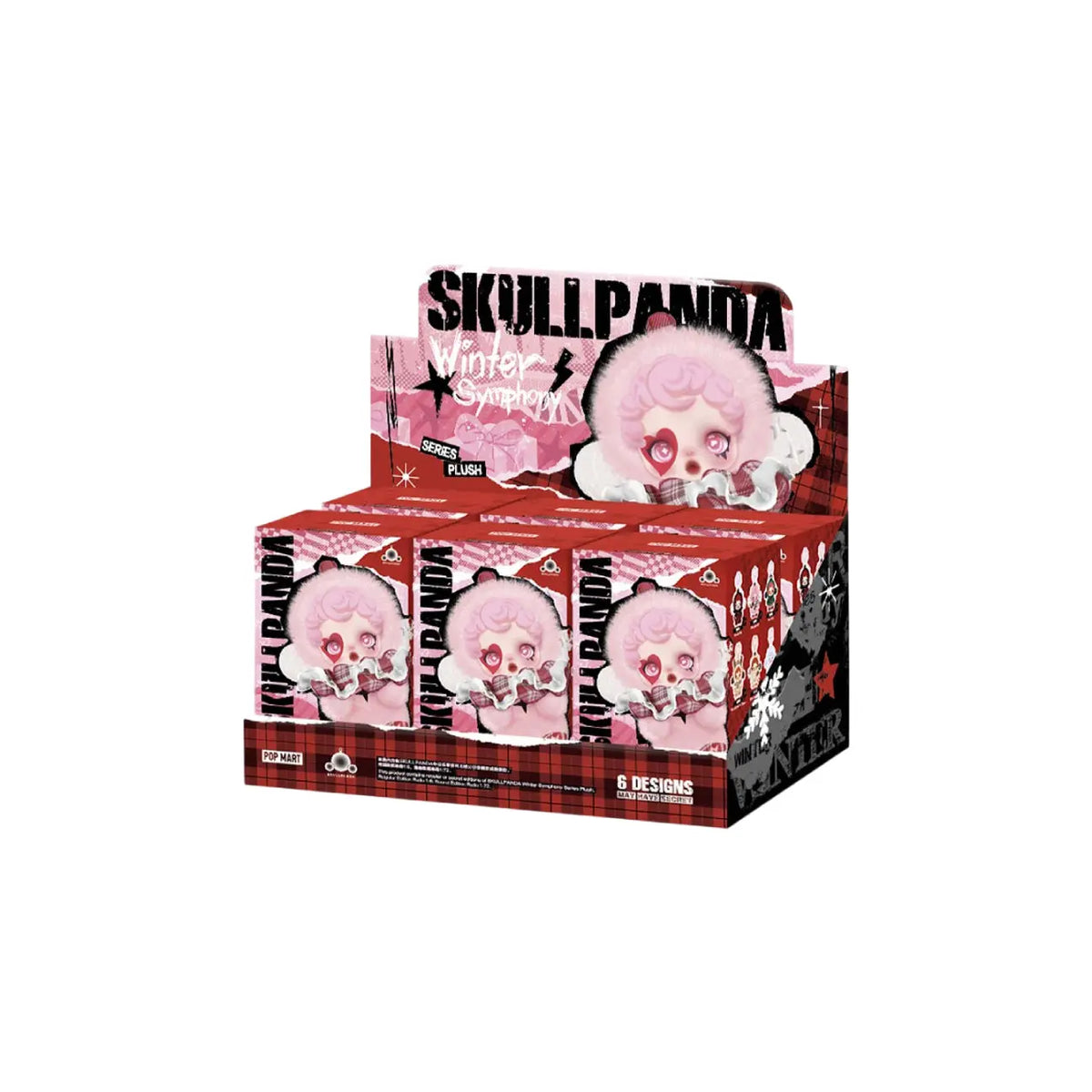 Pop Mart Skullpanda Winter Symphony Series Vinyl Face Plush Blind Box