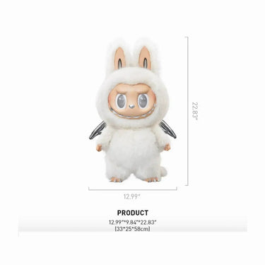 Pop Mart The Monsters Labubu Zimomo Angel in Clouds Figure